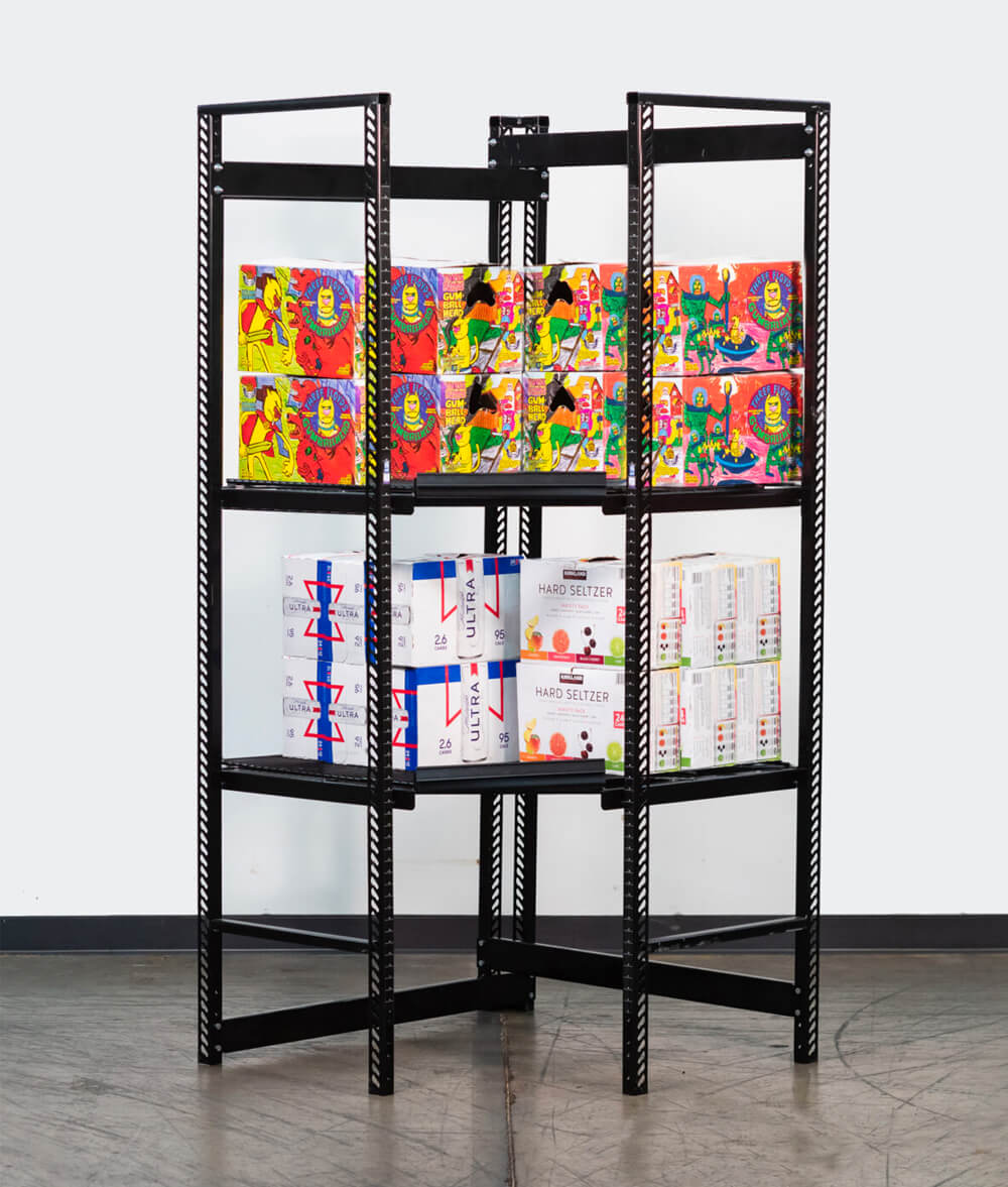 Beer Cave Shelving | Deep Cold Storage Solutions by B-O-F